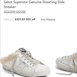 Golden Goose Slide Sneaker!!